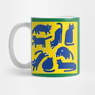 Group of Cats Mug